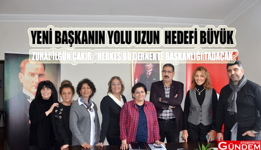 ATA EĞİTİM DER'İN YOLU UZUN HEDEFİ BÜYÜK ATA EĞİTİM DER ZUHAL ÇAKIR HİMMET KAYA ATAŞEHİRDE GÜNDEM